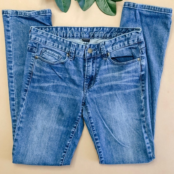 Calvin Klein Jeans Denim - Calvin Klein Classic Blue Straight Leg Jeans